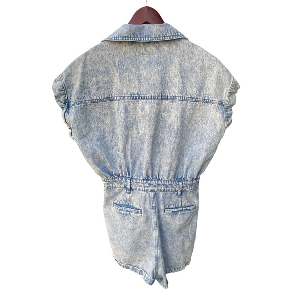 BLANK NYC Denim Shorts Jumpsuit I Size: M - Picture 10 of 16